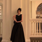 Black Dress New Style Princess Long Party Dress  YM1600