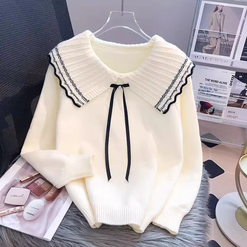 women's beige sweater YM367