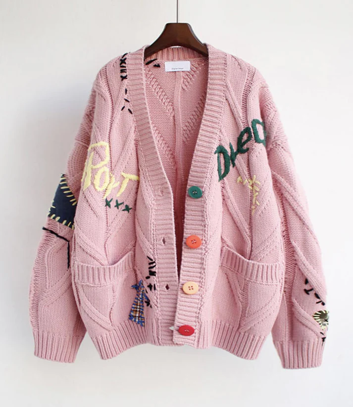 Stylish cardigan sweater YM377