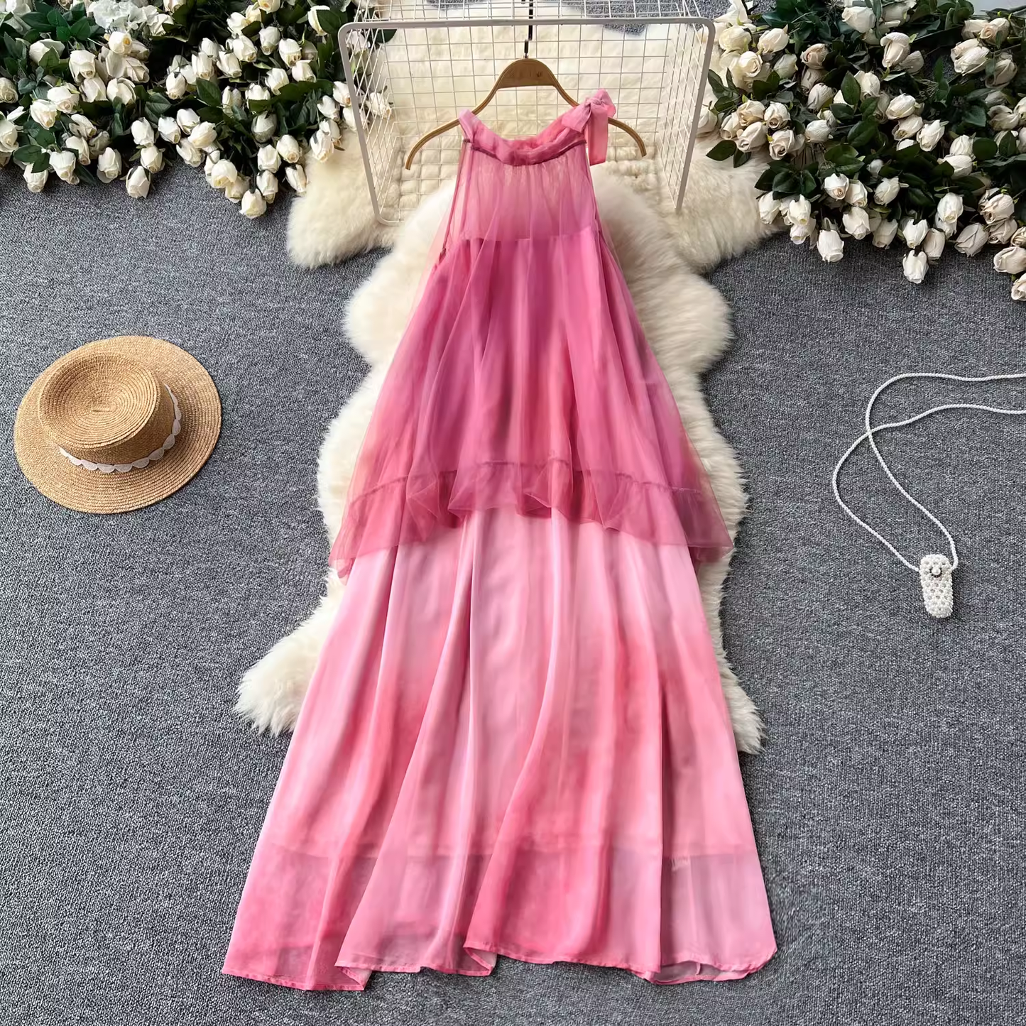 A-line Tulle Dress   YM1469