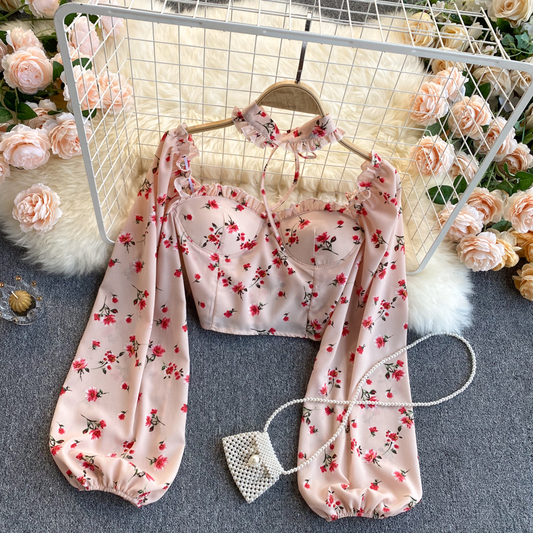 Cute A line summer sweet tops, YM78