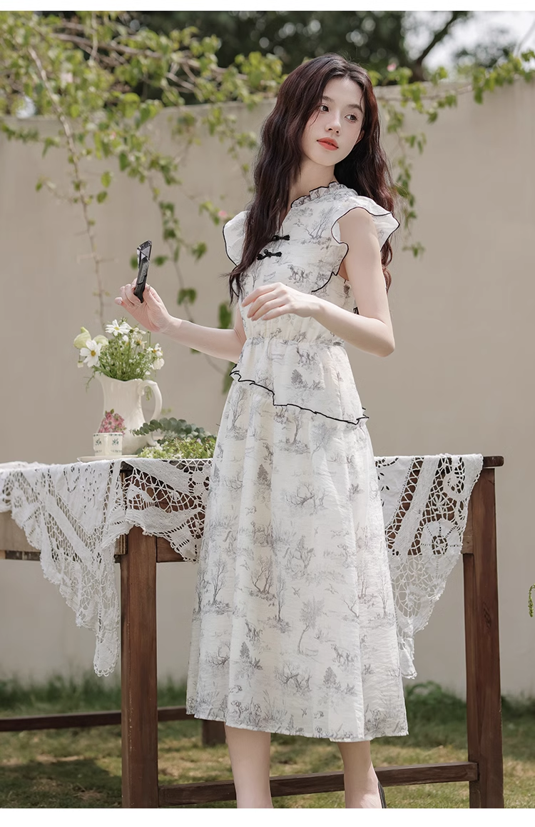 A-line Summer Dress  YM1187