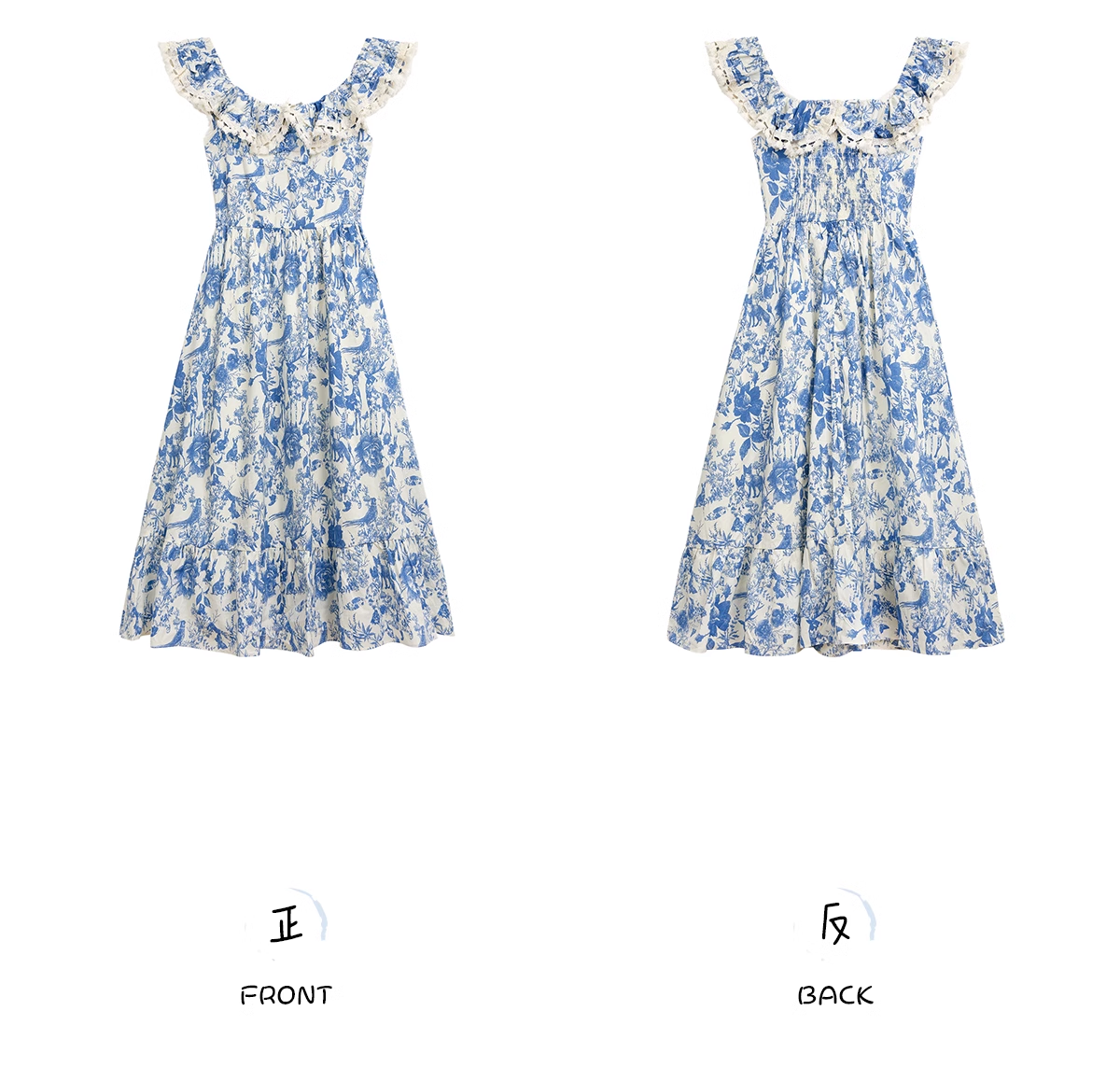 Summer floral dress printed holiday dress  YM1450