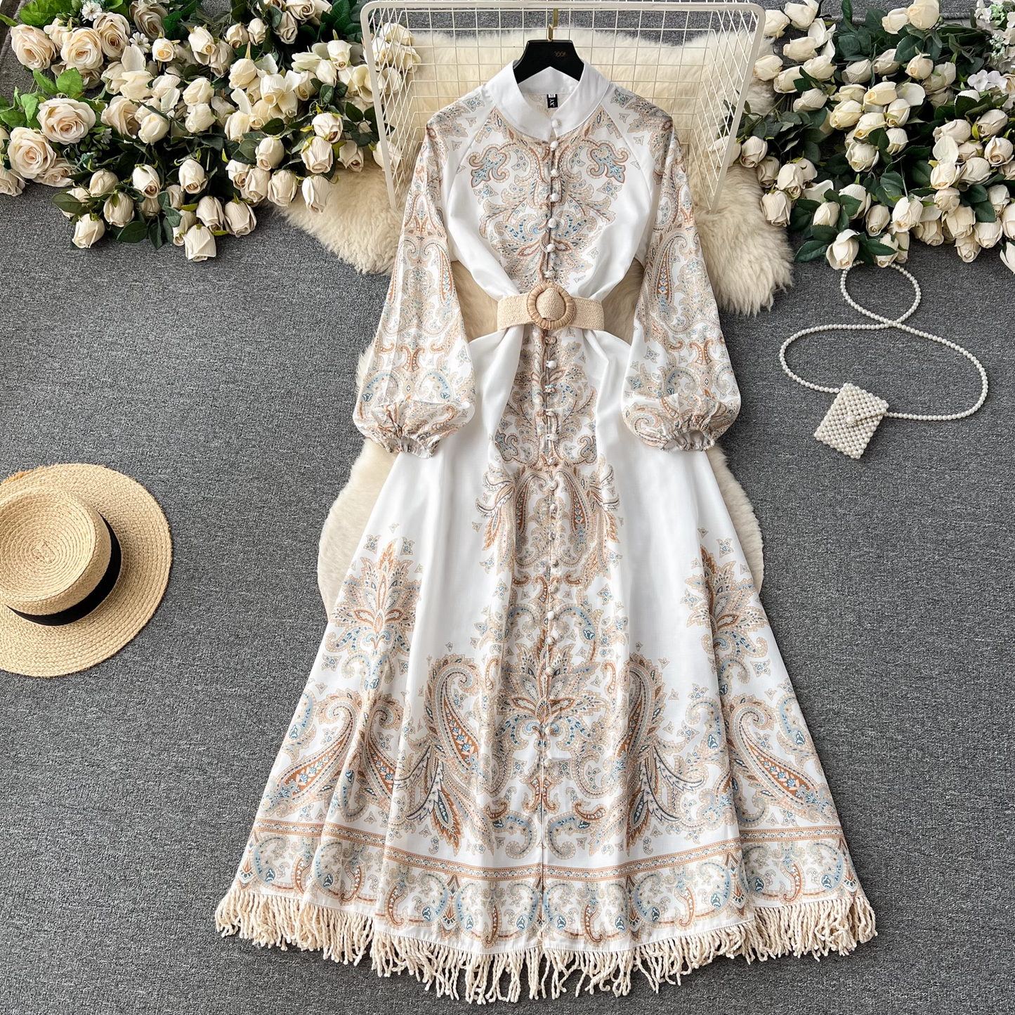 women's autumn palace style dress YM568