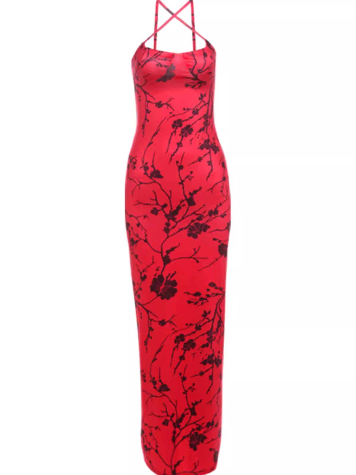 Sexy Red Bodycon Dress  YM1370