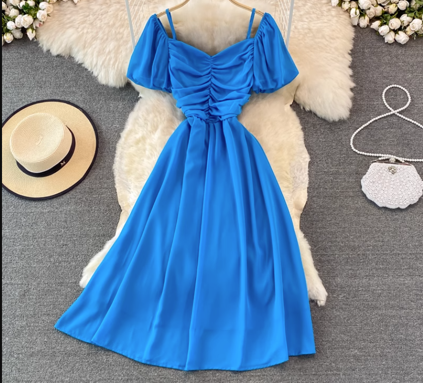 Fashion A-line Summer Dress , YM207