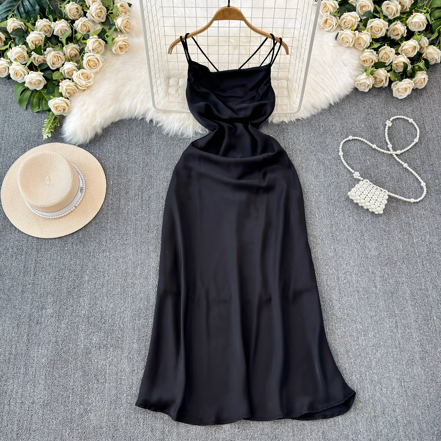 Simple A-line Summer Dress YM1041