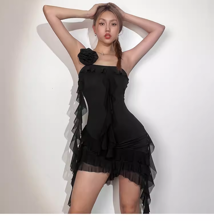 Sexy Black Summer Dress  YM1519