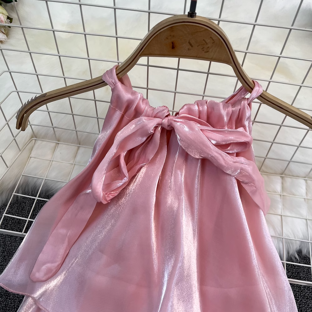 A-line Halter Neck Tutu Dress, YM267