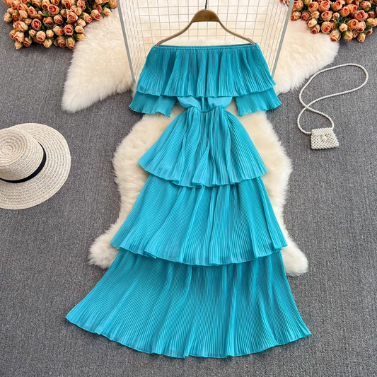 seaside holiday beach dress elegant dress ,YM188