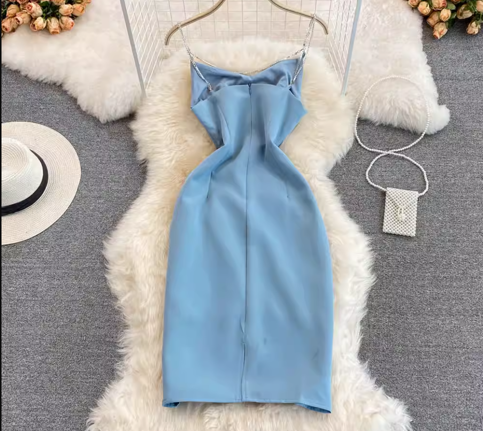 Fashion Sheath Mini Dress ,YM219