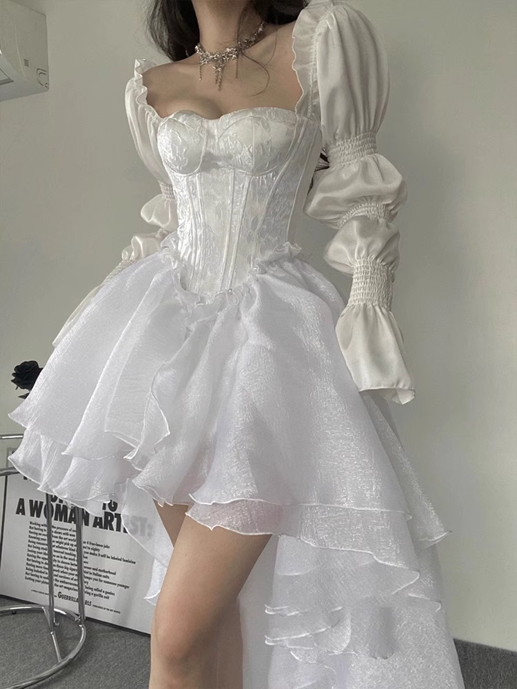 A-line Puffy Birthday Dress  YM1220