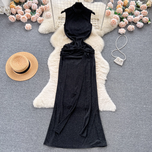 Black Summer Dress YM614