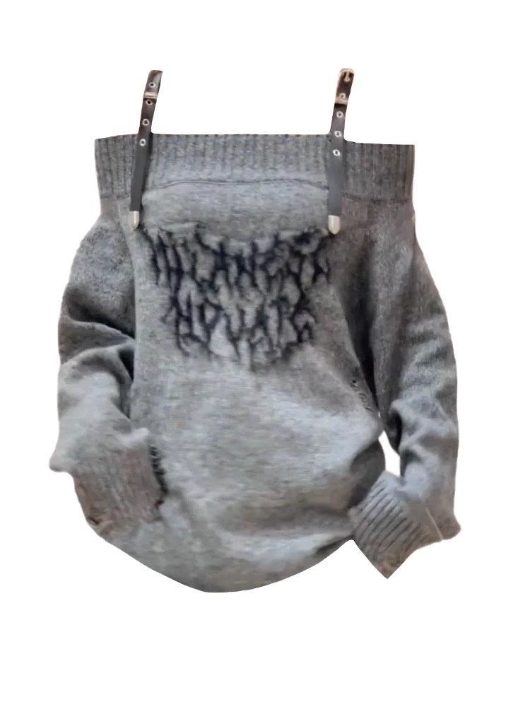 women's new autumn gray sweater YM697