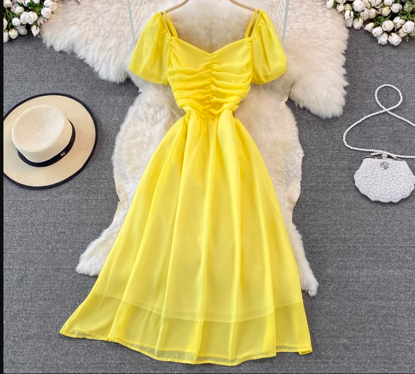 Fashion A-line Summer Dress , YM207