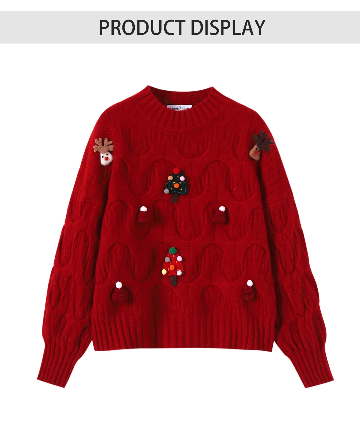 women's retro Christmas sweater YM929