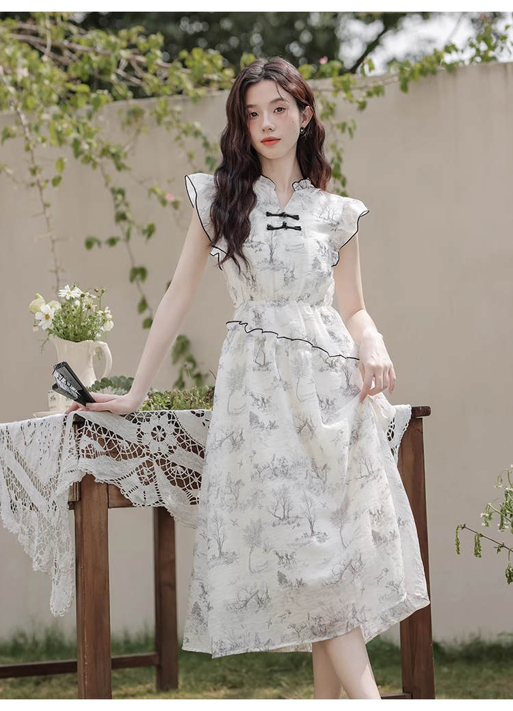 A-line Summer Dress  YM1187