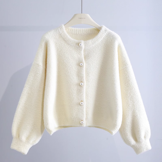 Loose and slouchy knitted cardigan  YM653