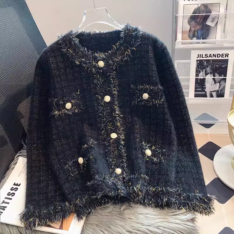 women's knitted cardigan sweater coat YM369