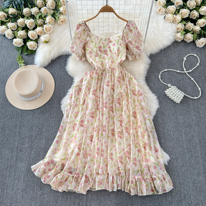 Women's summer floral dress YM1047