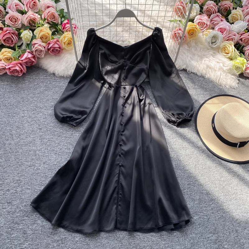 A-line Mid-length Dress YM596