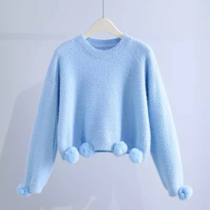 women's loose pullover sweater YM659