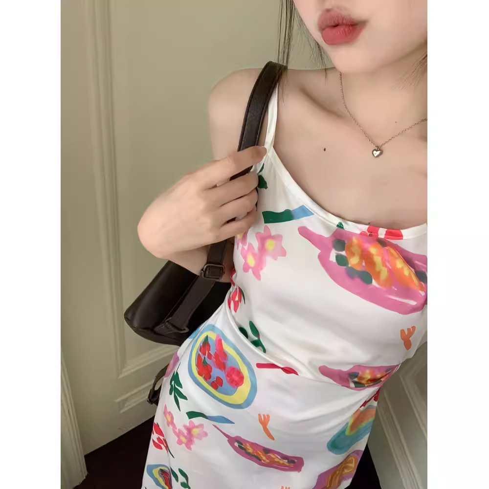 Sexy Sleeveless Summer Dress  YM1402