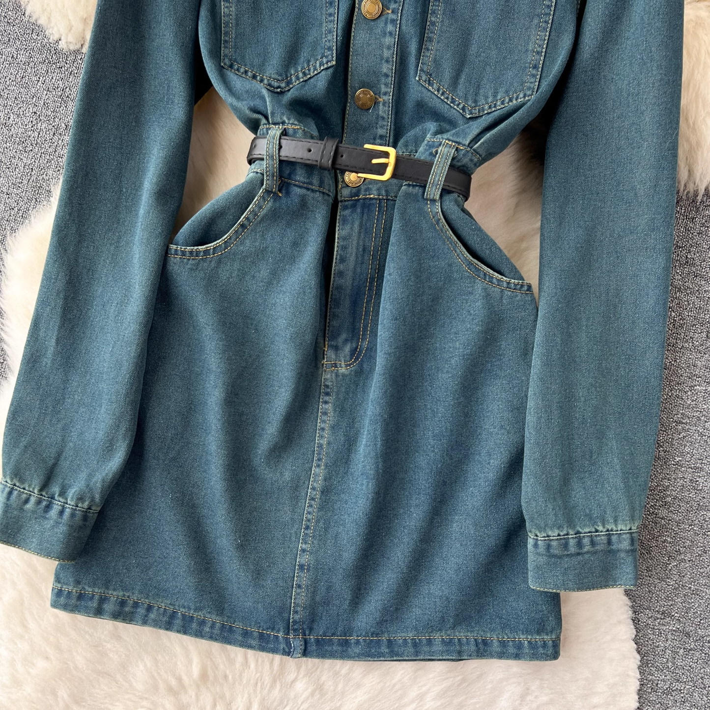 women's autumn denim dress YM507