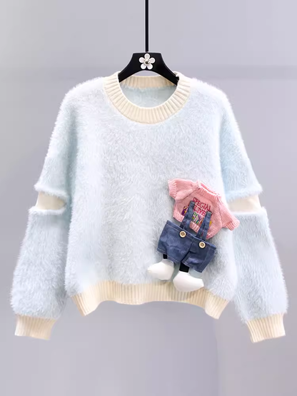 women's cartoon sweater YM662