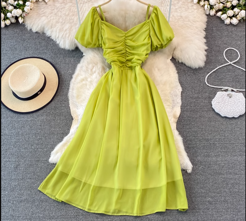 Fashion A-line Summer Dress , YM207