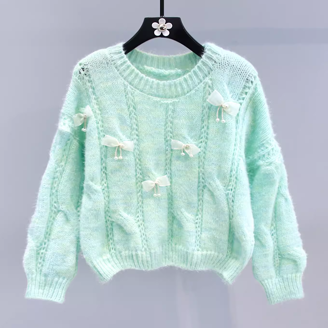 women's autumn and winter bow sweater YM926