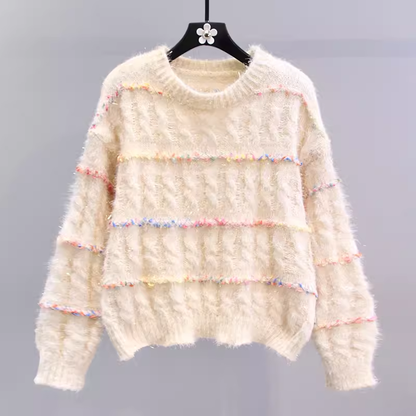 women's striped sweater YM658