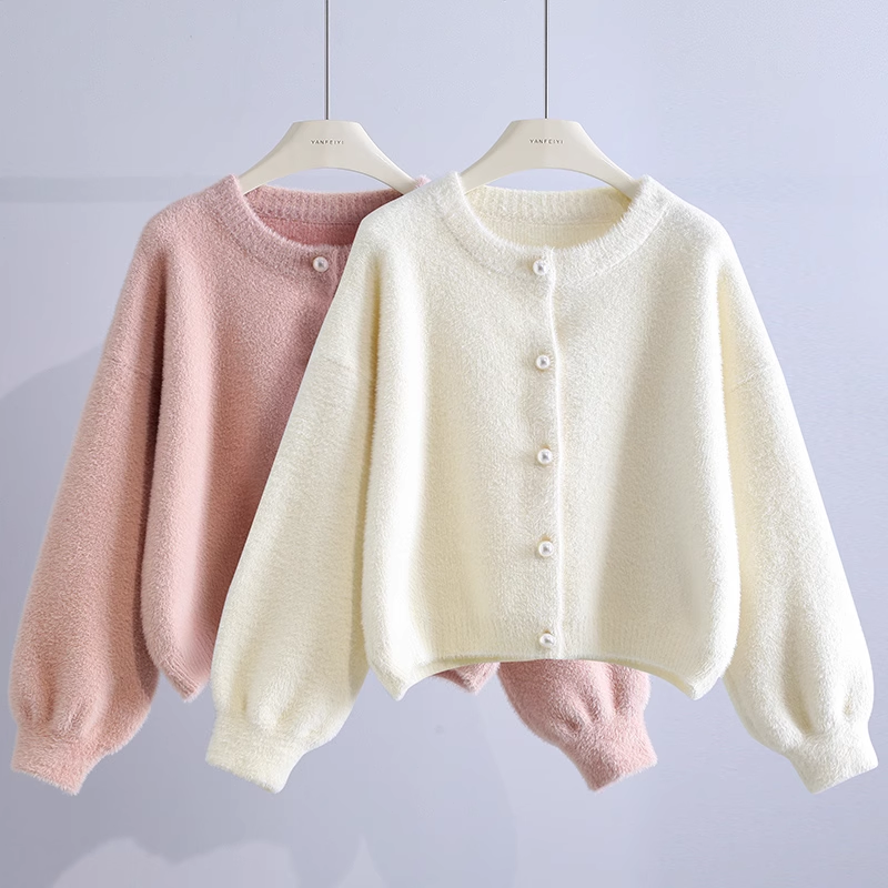 Loose and slouchy knitted cardigan  YM653