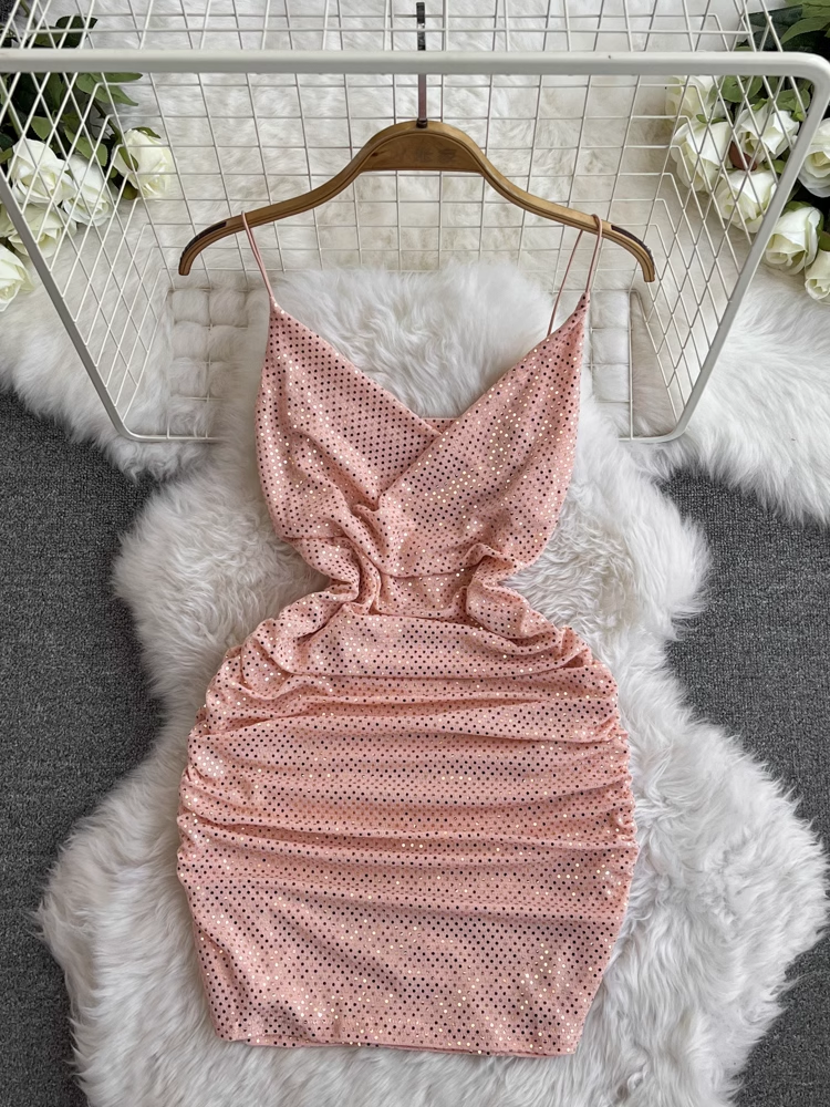 Sexy Sequins Bodycon Dress YM1049