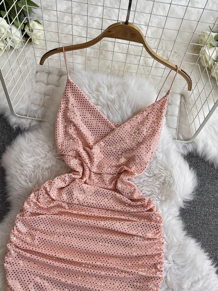 Sexy Sequins Bodycon Dress YM1049