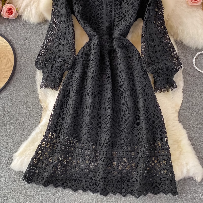 Cutout Lace Dress , YM205