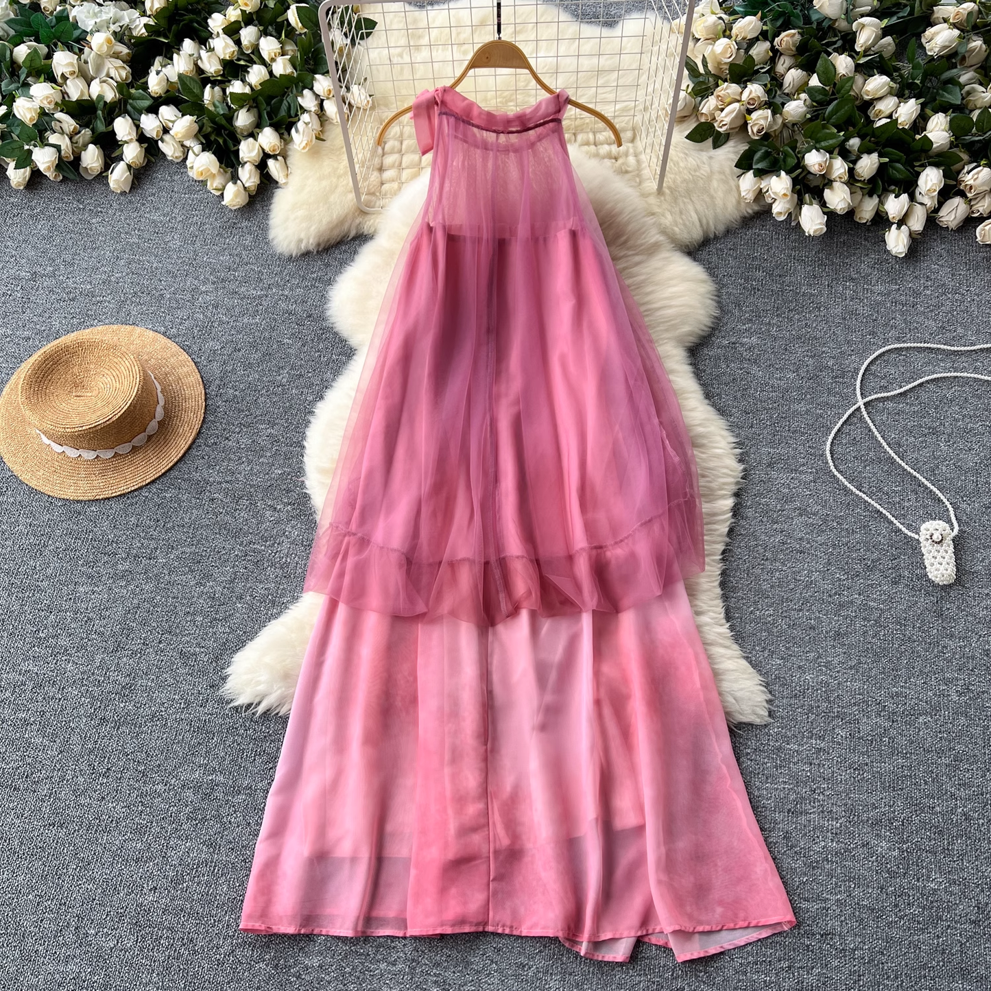 A-line Tulle Dress   YM1469