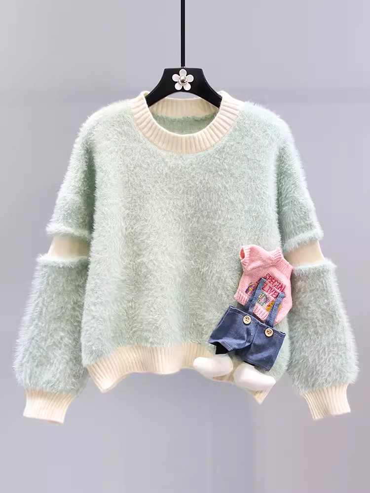 women's cartoon sweater YM662