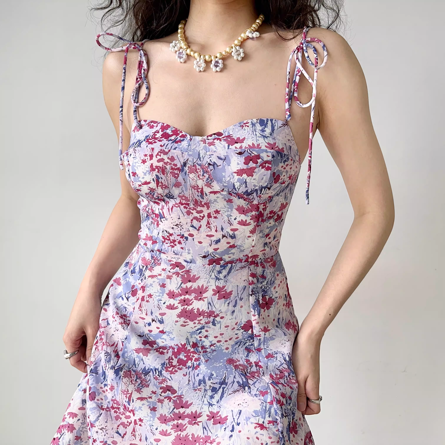 women's floral print dress YM1281