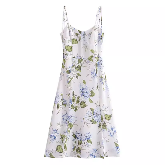 Retro floral dress YM1365