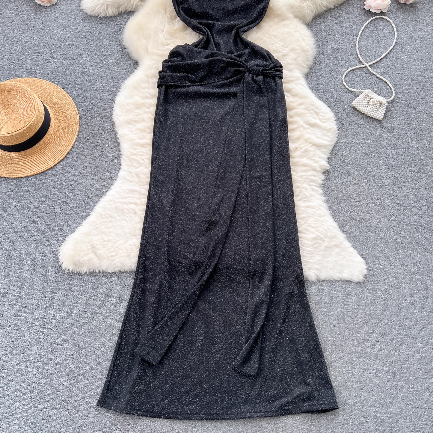 Black Summer Dress YM614