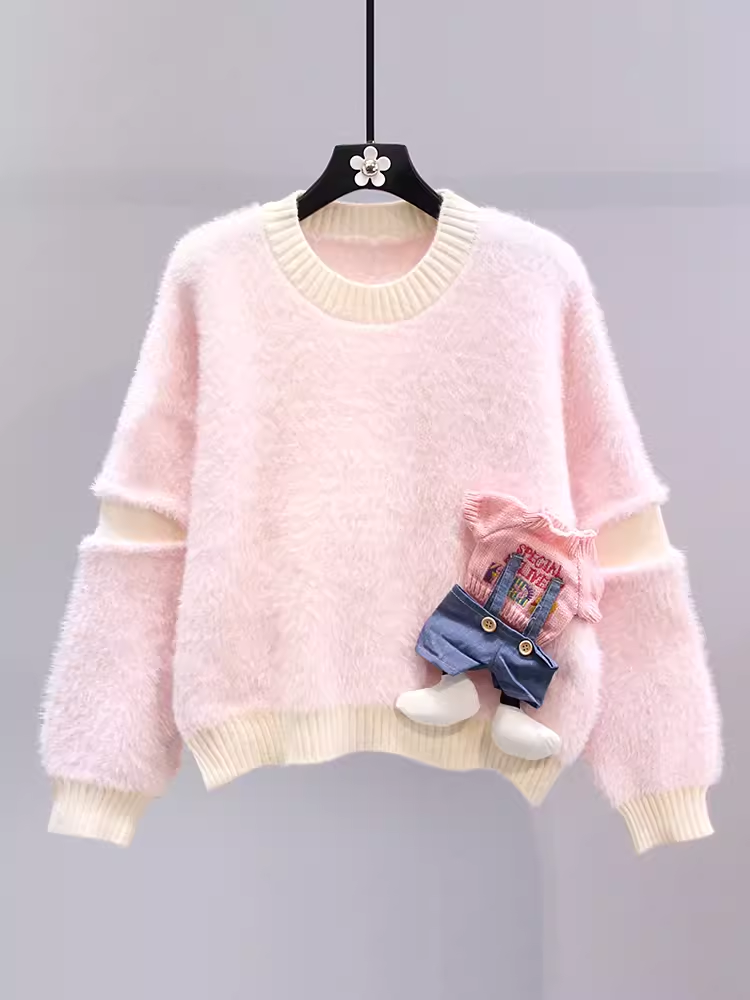 women's cartoon sweater YM662