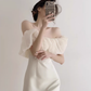 Birthday Dress One-shoulder Slim Sexy Long Party Dress YM1724