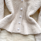 Winter knitted cardigan age-reducing versatile sweater for women YM1577